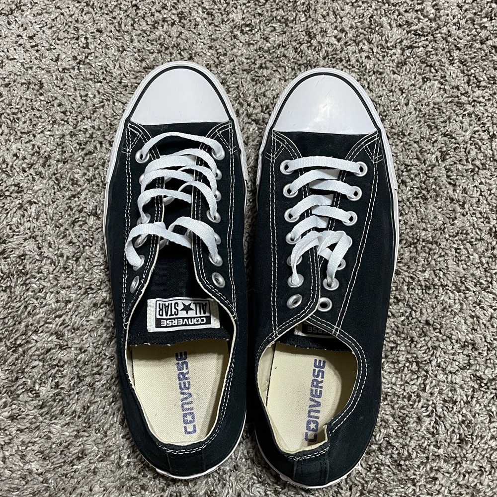 Black Converse All Star Men’s Size 10 / Women’s Size 12 Sneakers